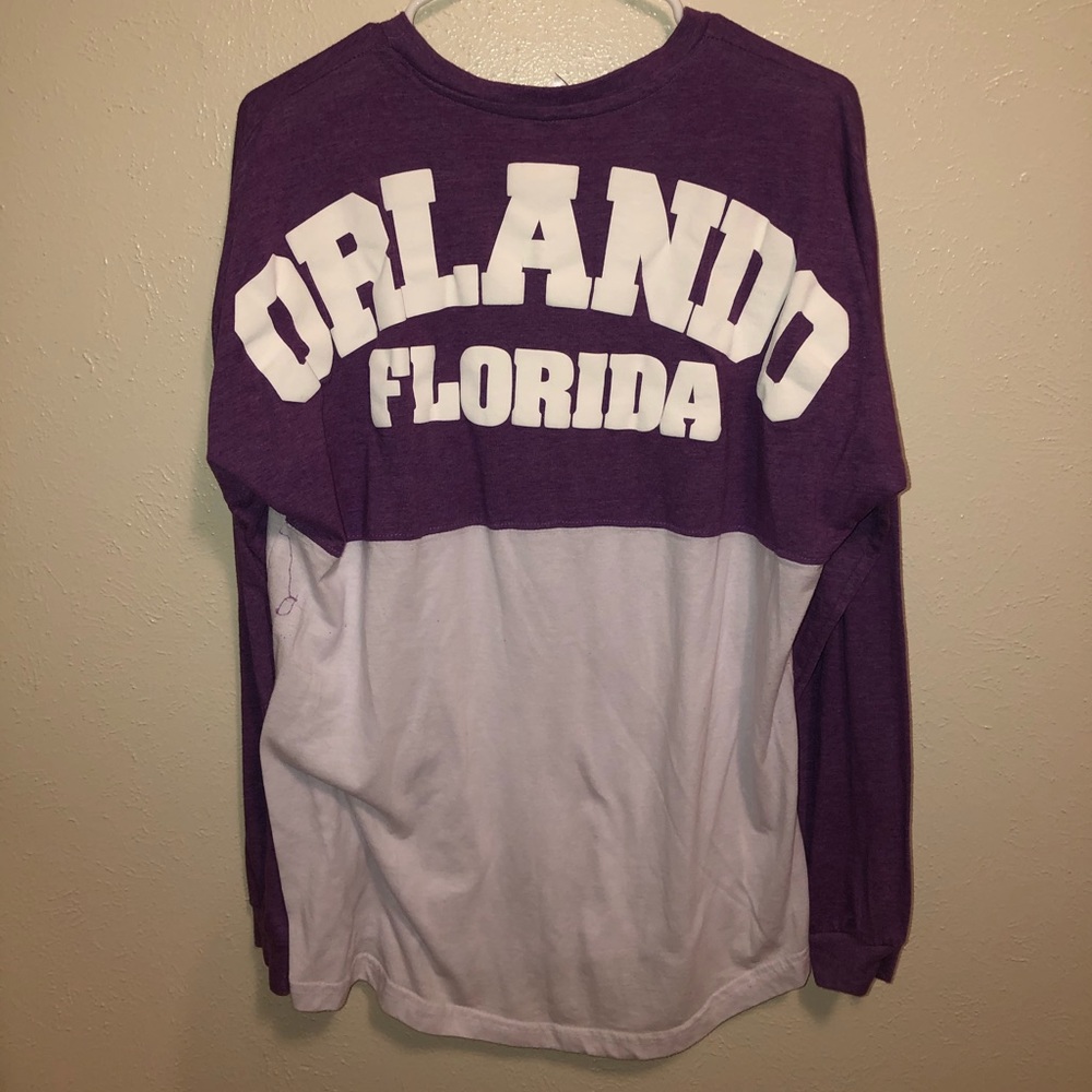 Orlando city Spirit Style Purple and White Shirt